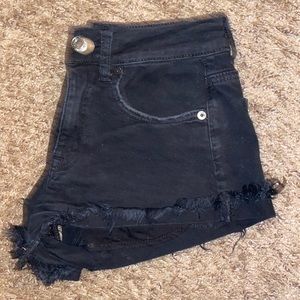 American Eagle, size 2, black denim